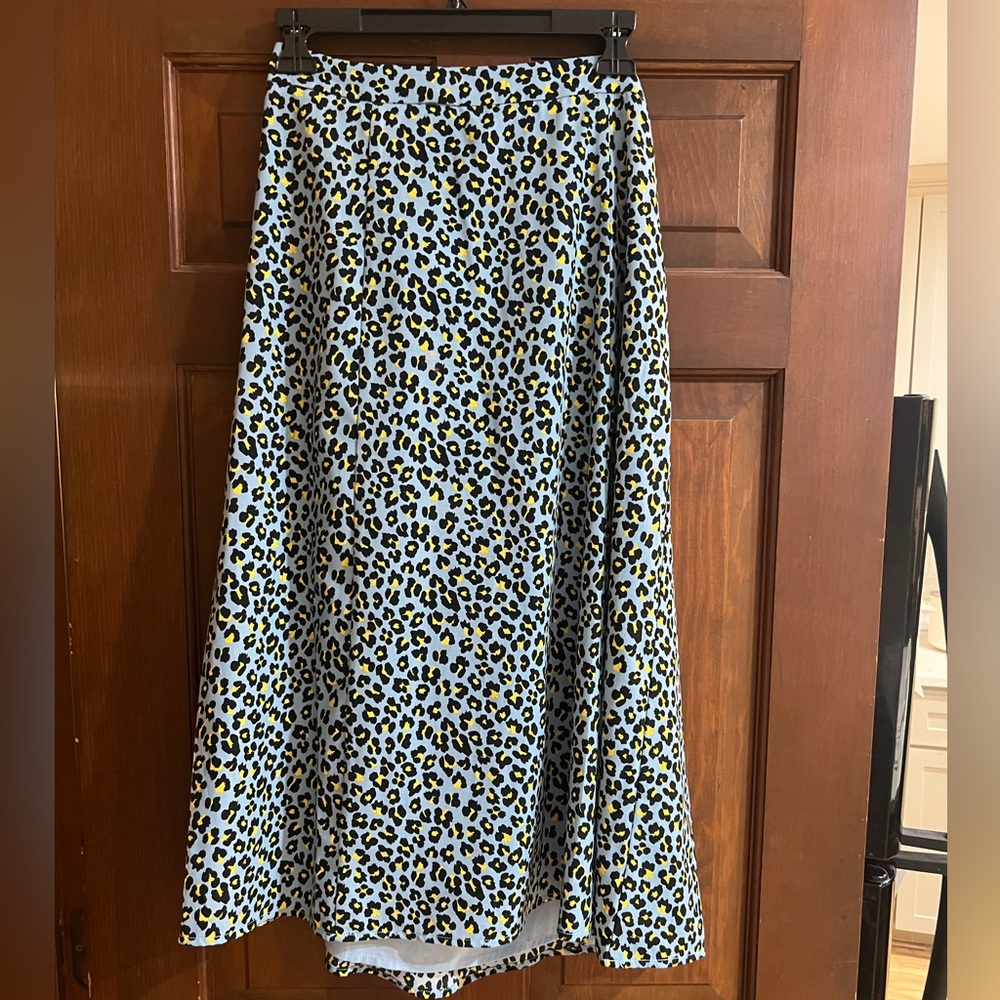 Leopard sugar lips A line skirt